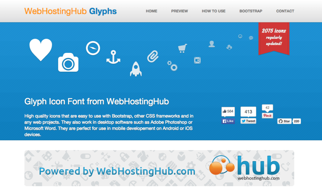 WebHostingHub Glyphs